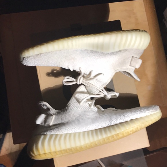 Yeezy 350 boost cream / triple white - Picture 4 of 5